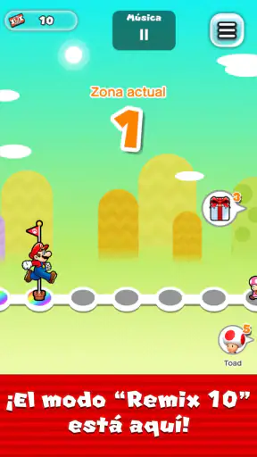 Super Mario Run screenshot