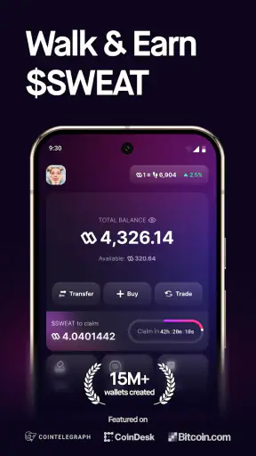 Sweat Wallet: Camina y Gana screenshot