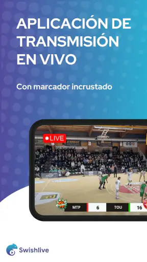 Swish Live :Marcador de cámara screenshot