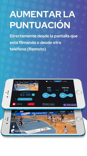 Swish Live :Marcador de cámara screenshot