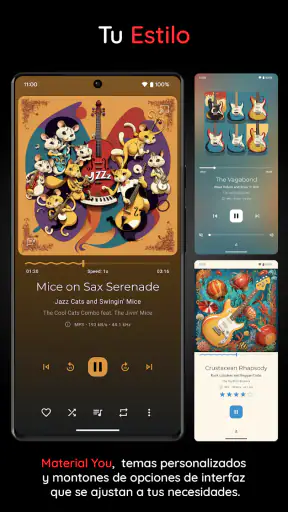 Symfonium: Reproductor musical screenshot