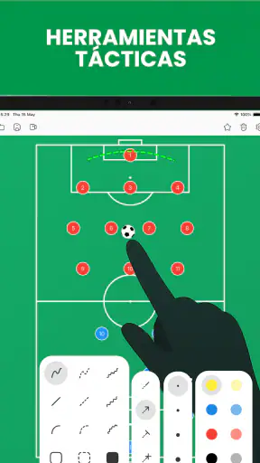 Tablero Táctico - Fútbol screenshot