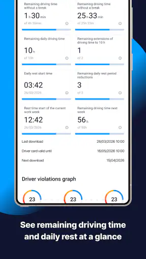 Tachogram – Tachograph App screenshot