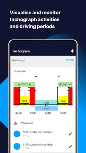 Tachogram – Tachograph App screenshot