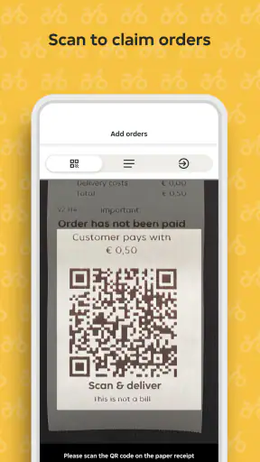 Takeaway.com Courier screenshot
