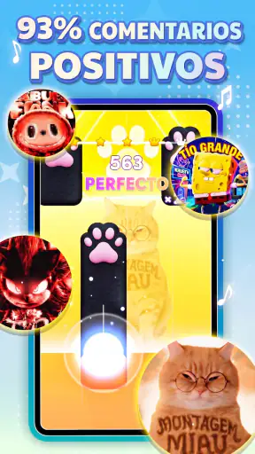 Tap de Piano: Canción Rush screenshot