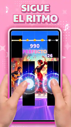Tap de Piano: Canción Rush screenshot