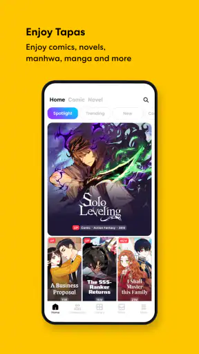 Tapas – Comics and Novels screenshot