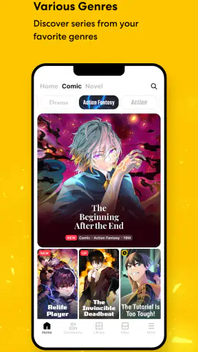 Tapas – Comics and Novels screenshot