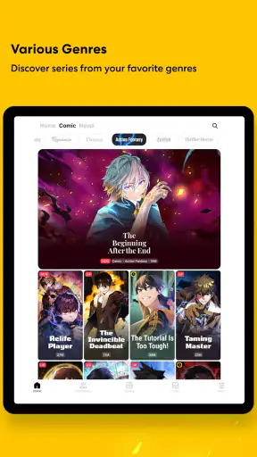 Tapas – Comics and Novels screenshot