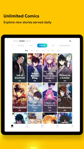 Tapas – Comics and Novels screenshot