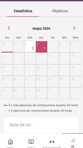 Tät Ejercicios de contracción screenshot