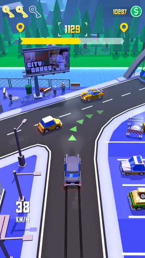 Taxi Run: Conductor de tráfico screenshot
