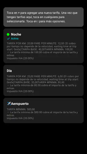 Taxímetro – Medidor GPS screenshot