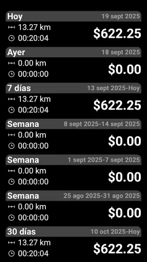 Taxímetro – Medidor GPS screenshot