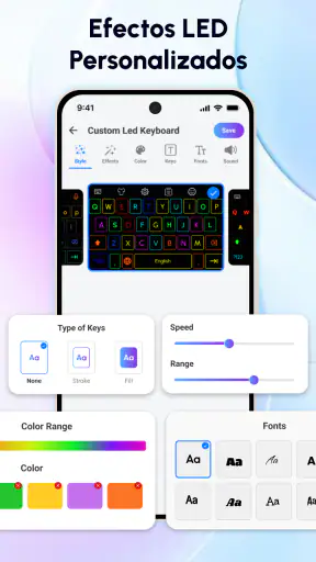Teclado Mecánico RGB DIY screenshot