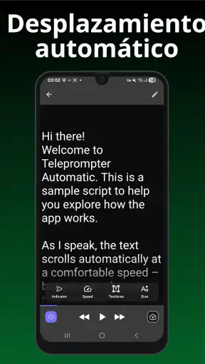 Teleprompter Automatic screenshot