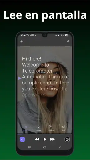 Teleprompter Automatic screenshot