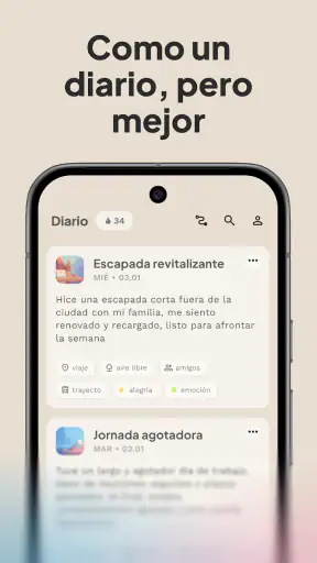 Tellself: más que un diario IA screenshot
