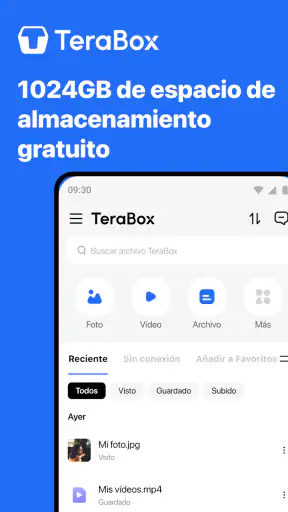 TeraBox: 1TB en la Nube e IA screenshot