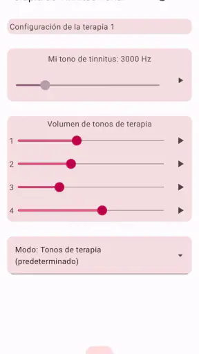 Terapia de Tinnitus Tonal screenshot