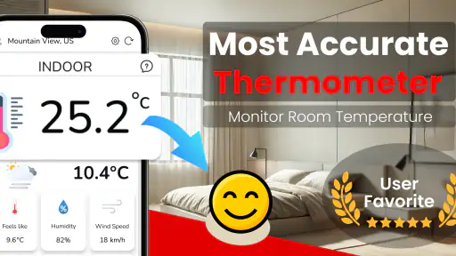Termómetro real: Temperatura screenshot