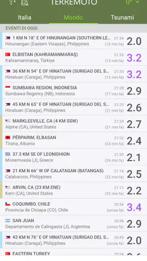 Terremoto screenshot