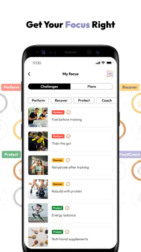 The Athlete's FoodCoach screenshot