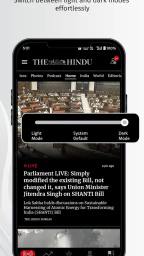 The Hindu: India & World News screenshot