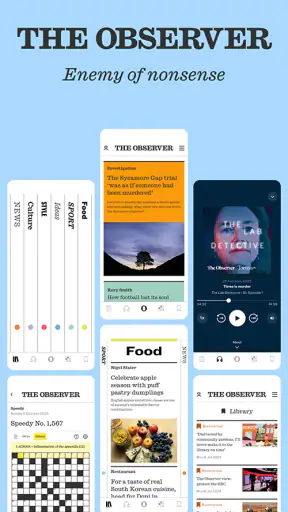 The Observer: News & podcasts screenshot