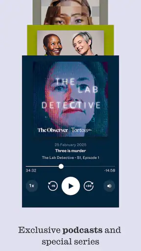 The Observer: News & podcasts screenshot