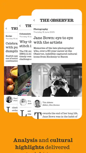 The Observer: News & podcasts screenshot