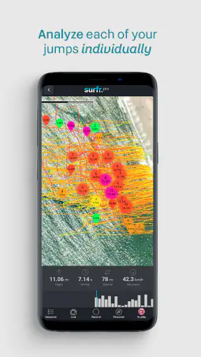The Surfr. App screenshot
