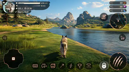 The Wolf: Juego de Animales screenshot