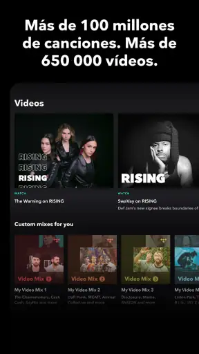 TIDAL Music: sonido HiFi screenshot