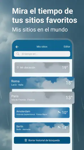 Tiempo & Radar Pro: previsión screenshot