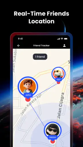 Tierra mapa en vivo & GPS screenshot
