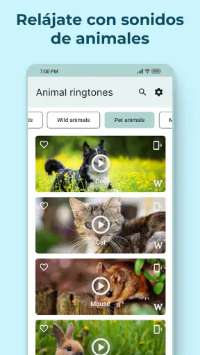 Tonos y Sonidos de Animales screenshot