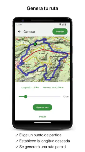 Topo GPS screenshot