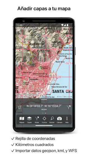 Topo GPS screenshot