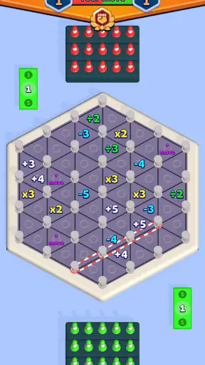 Triángulos (juego) screenshot