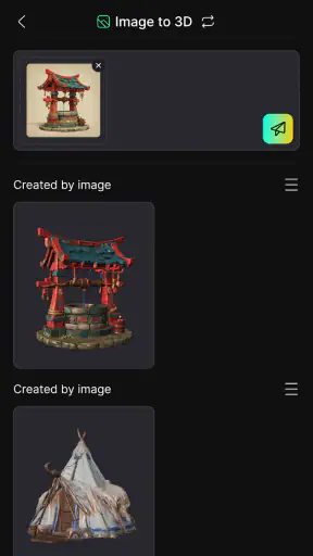 Tripo - AI 3D Modeler screenshot