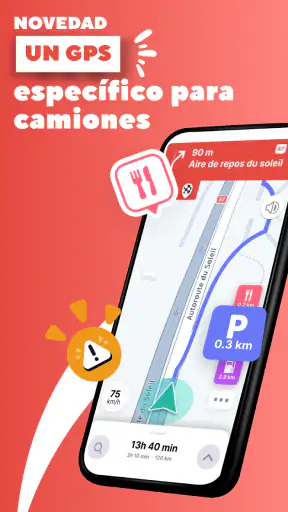 Truckfly - GPS para camiones screenshot