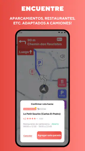 Truckfly - GPS para camiones screenshot