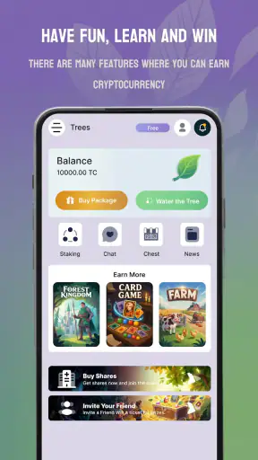 TTcoin Trees - Earn Money screenshot