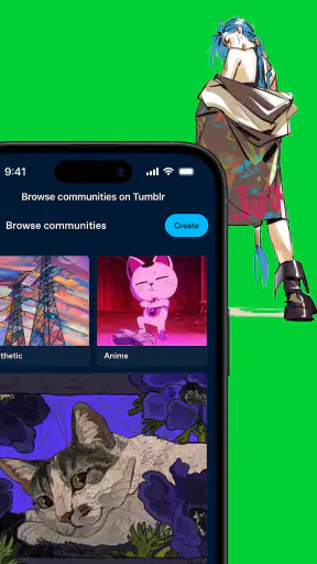Tumblr: fandom, arte y caos screenshot