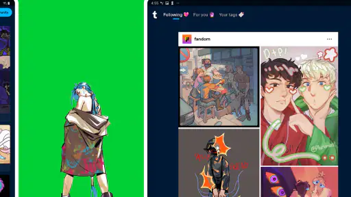 Tumblr: fandom, arte y caos screenshot
