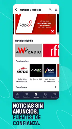 TuneIn Radio: música, fm radio screenshot