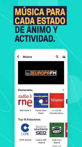 TuneIn Radio: música, fm radio screenshot