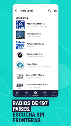 TuneIn Radio: música, fm radio screenshot